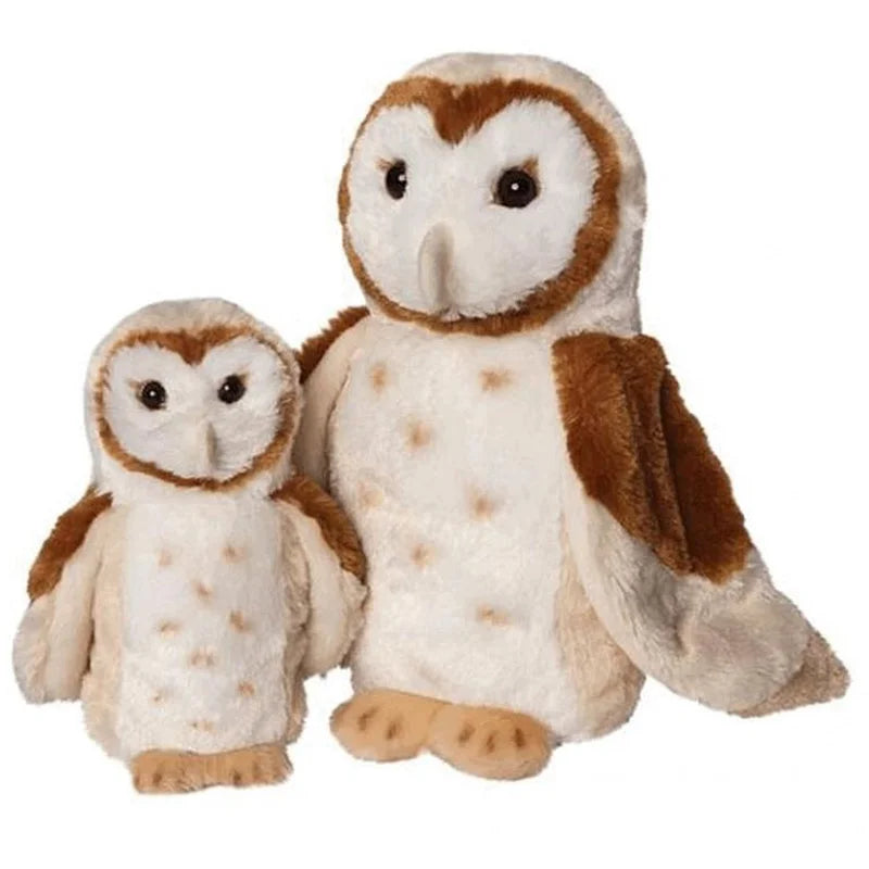 Cuddle Toys Rafter Barn Owl with a white background