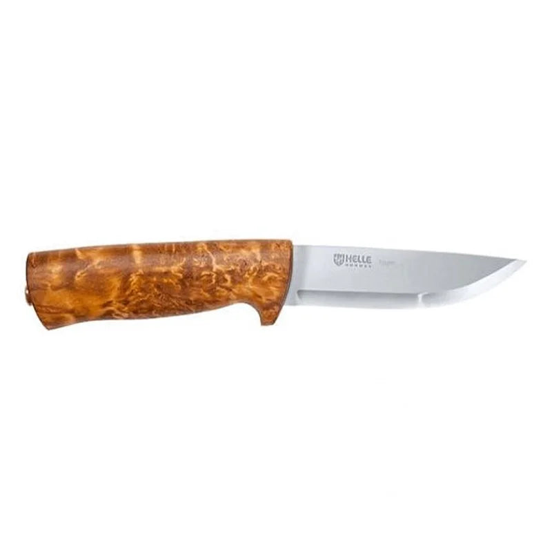 Helle Eggen 12 Knife with a white background