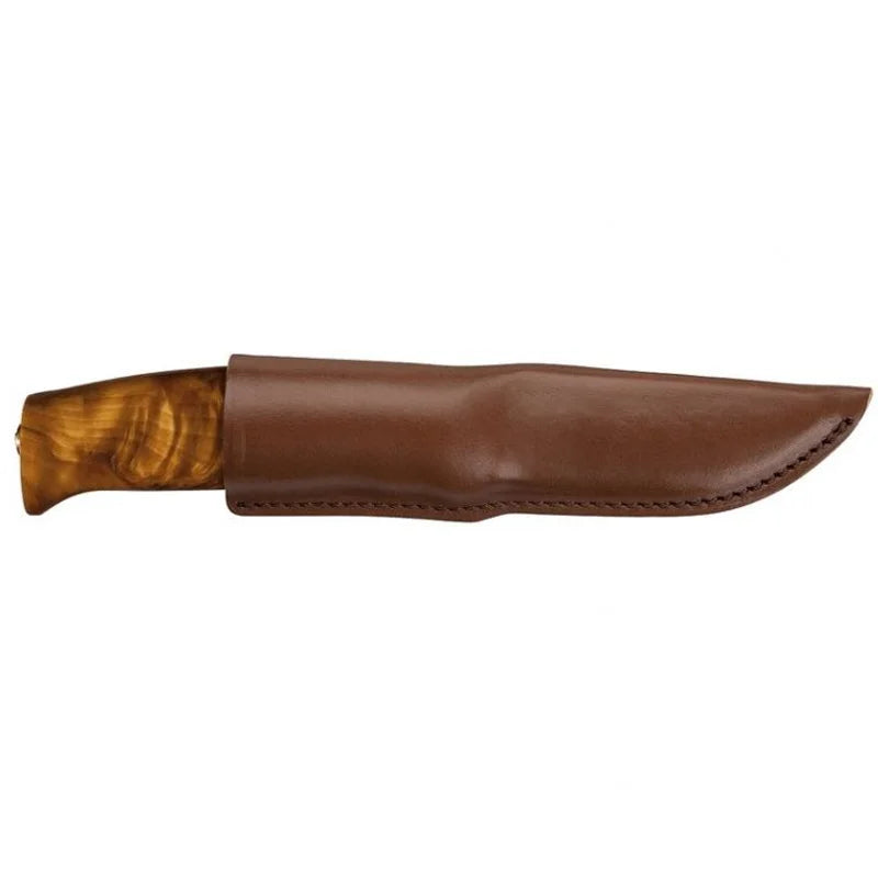 Helle Fjellkniven Knife with a white background