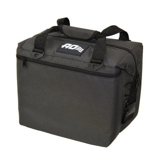 AO Ballistic Cooler - 12 Pack in black with white background