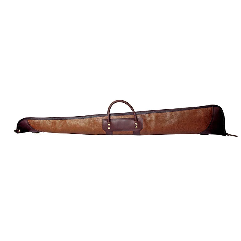 Bison Leather Shotgun Case