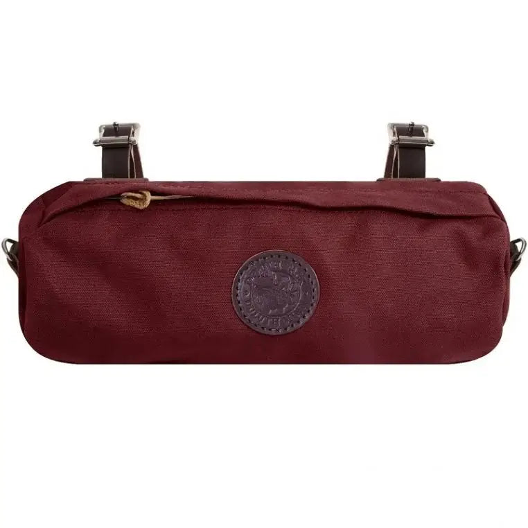 Candy Bar Bike Bag In Burgundy Red On A White Background