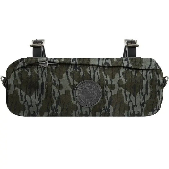 Candy Bar Bike Bag In Mossy Oak Bottomland Camo On A White Background