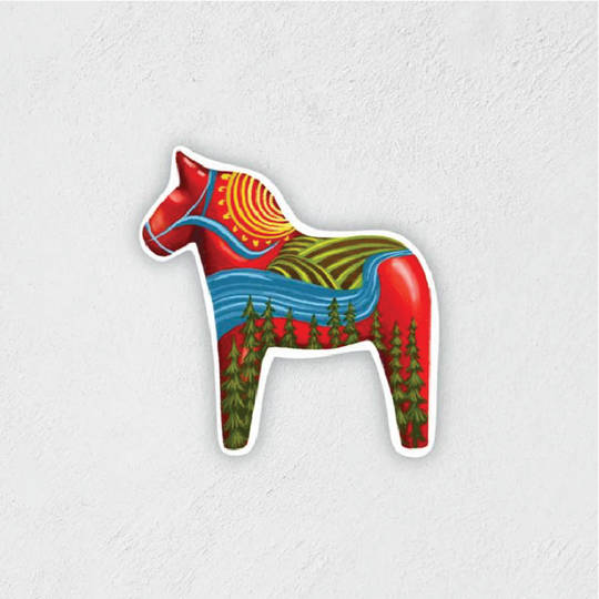 Sticker of Dala Horse