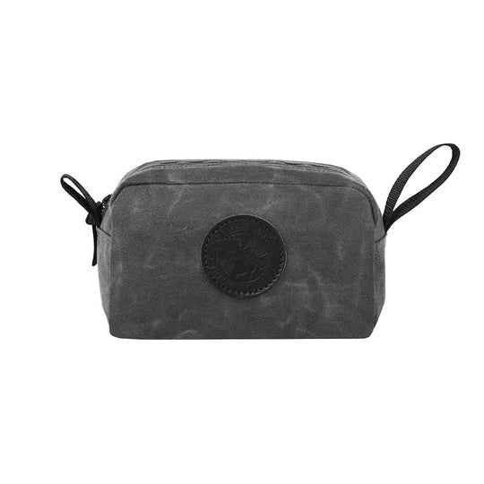 Large Grab-N-Go Bag In Waxed Grey On A White Background