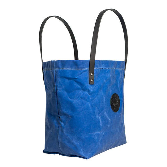 Limited Edition Waxed Blue Market Tote