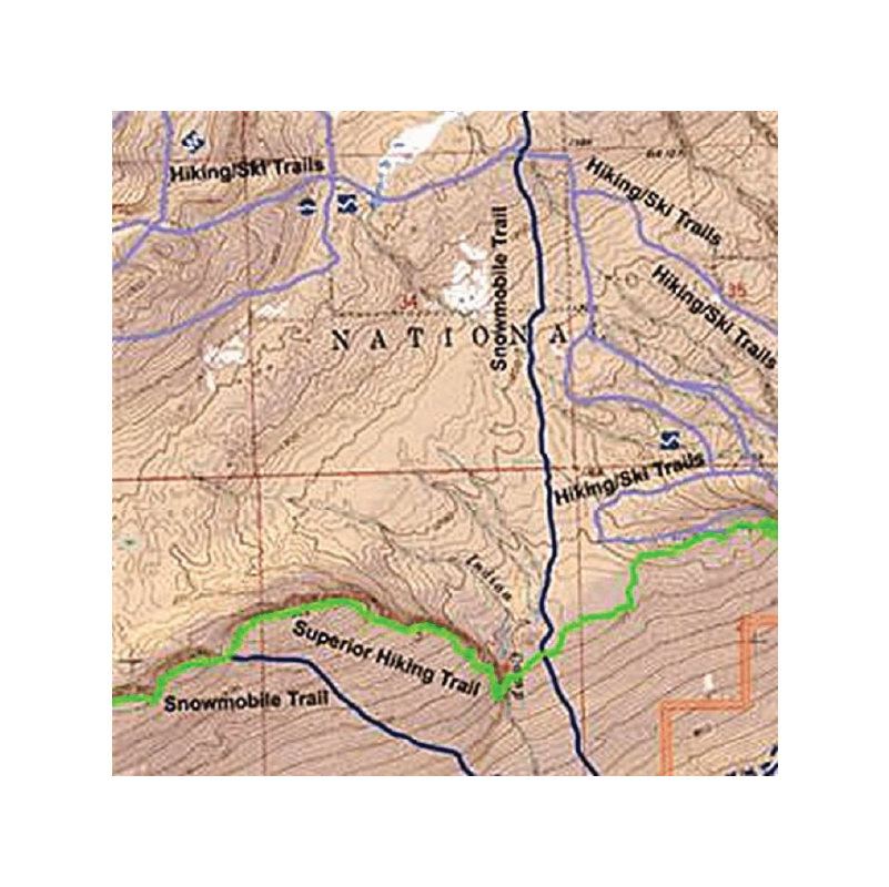 McKenzie map on white background