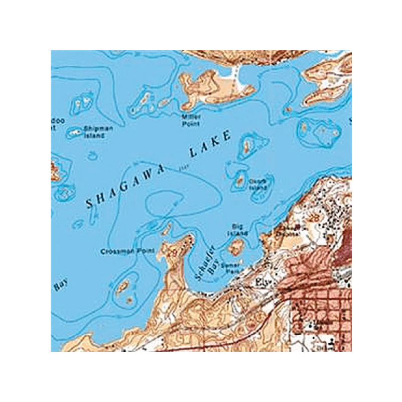 McKenzie map on white background