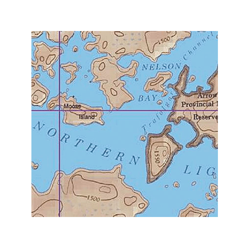 McKenzie map on white background