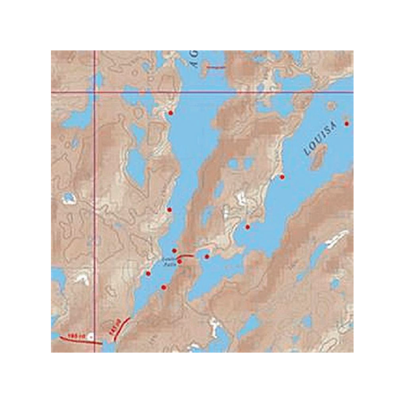 McKenzie map on white background