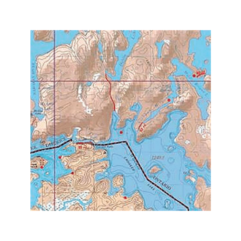 McKenzie map on white background
