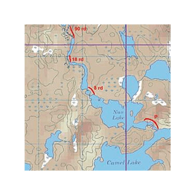 McKenzie map on white background