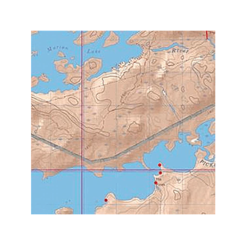 McKenzie map on white background