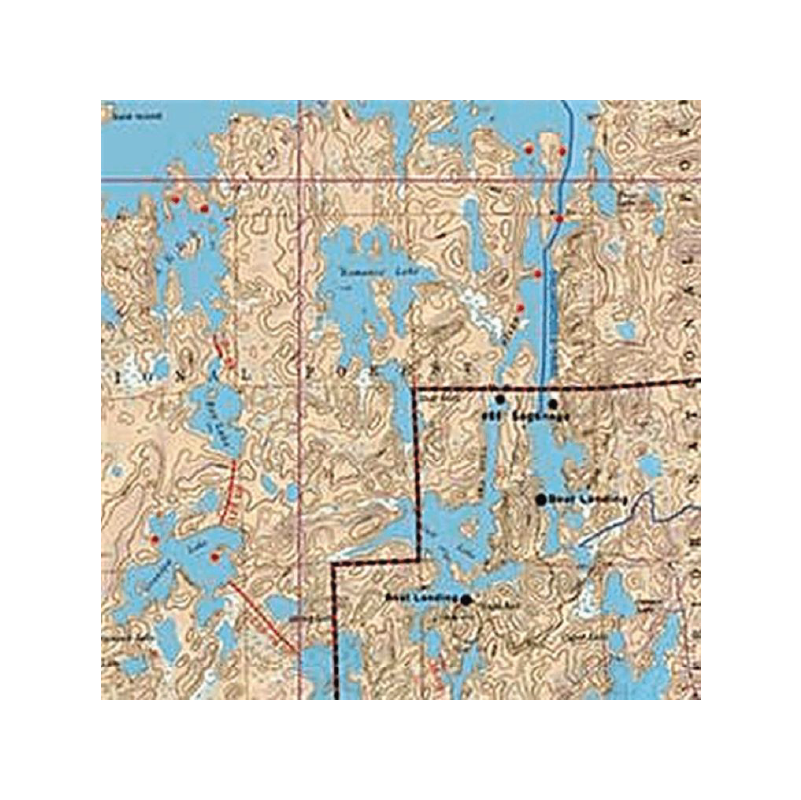 McKenzie map on white background