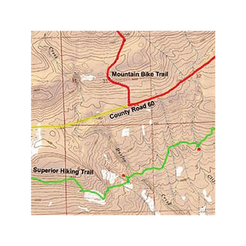 McKenzie map on white background