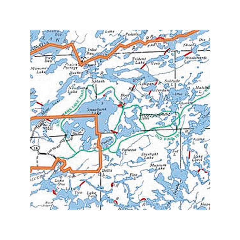 McKenzie map on white background
