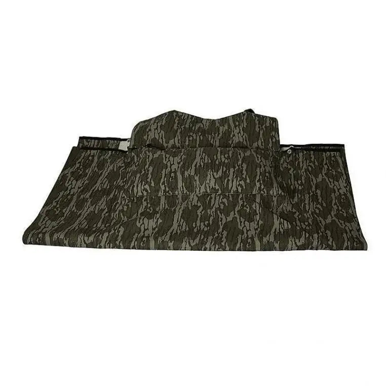 Pathfinder Log Cot In Mossy Oak Bottomland Camo Folded On A White Background