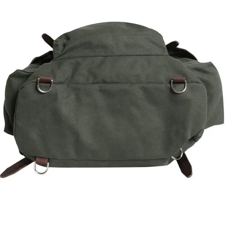 Pathfinder Pack In Olive Drab Green As Seen From Below On A White Background