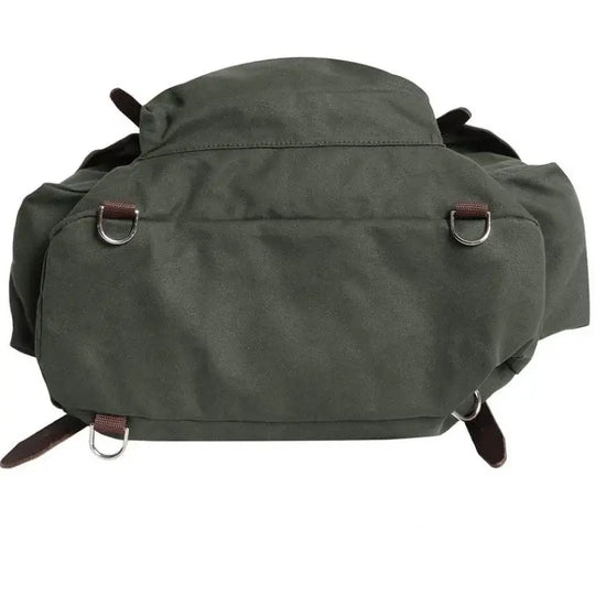 Pathfinder Pack In Olive Drab Green As Seen From Below On A White Background