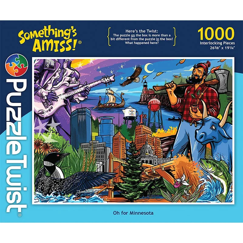 PuzzleTwist Minnesota Jigsaw Puzzle