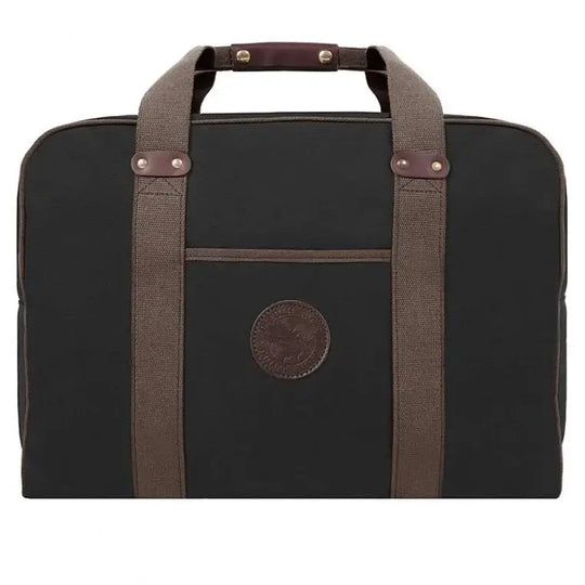 Medium Safari Duffel In Black On A White Background