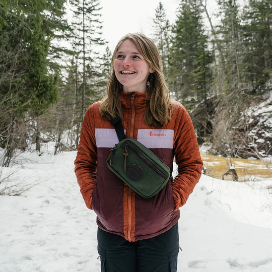 Terraventure Fanny Pack on Front of Model
