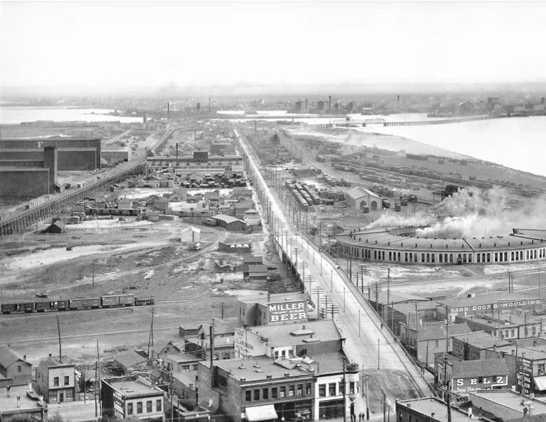 Photo: Vintage image of West Duluth, MN